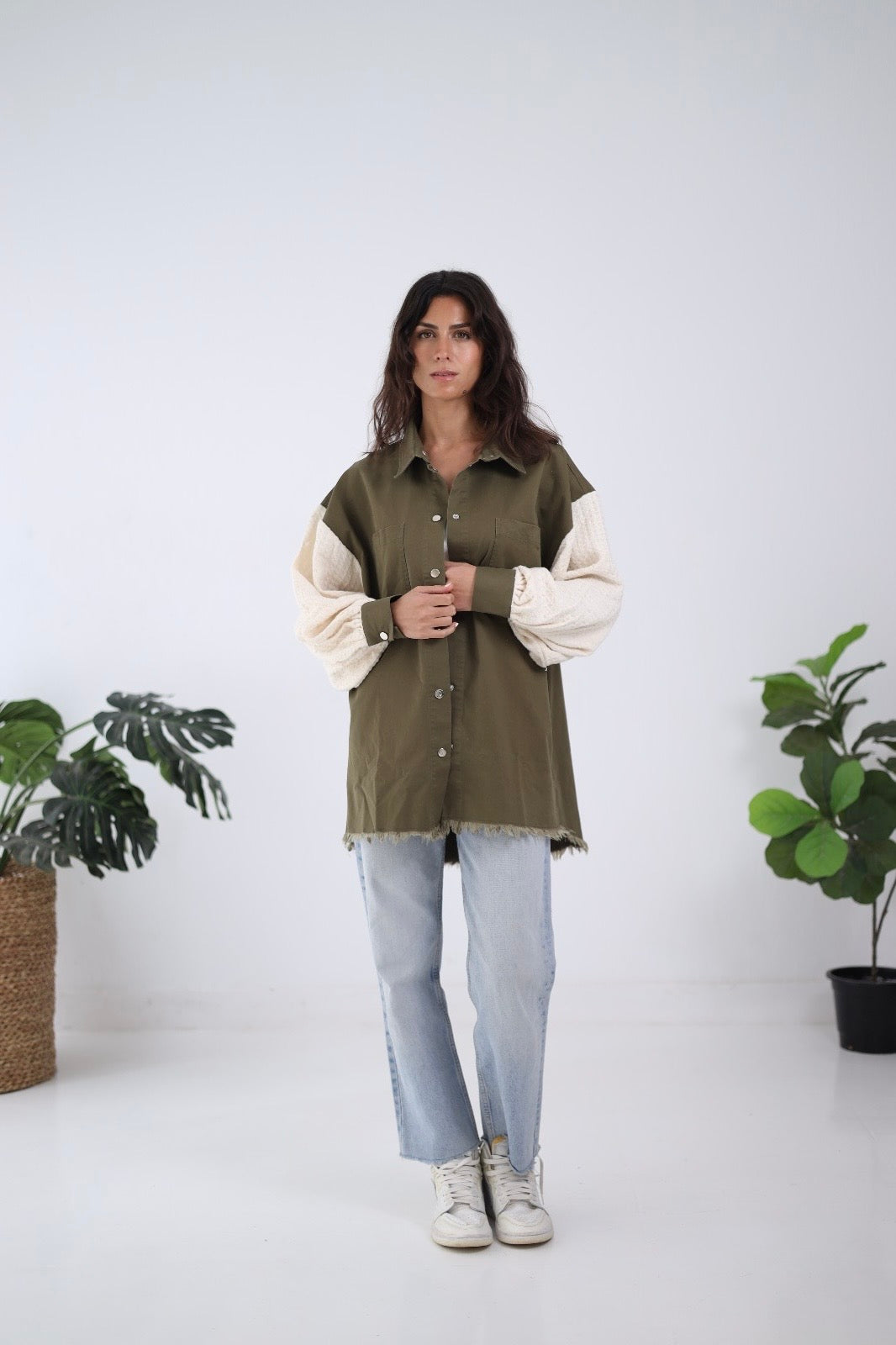 Summer Trico Sleeves - Olive
