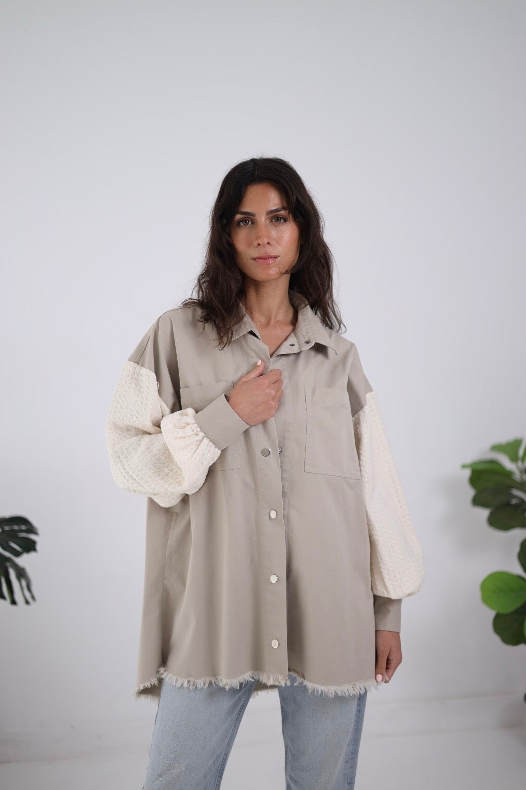 Summer Trico Sleeves - Greish