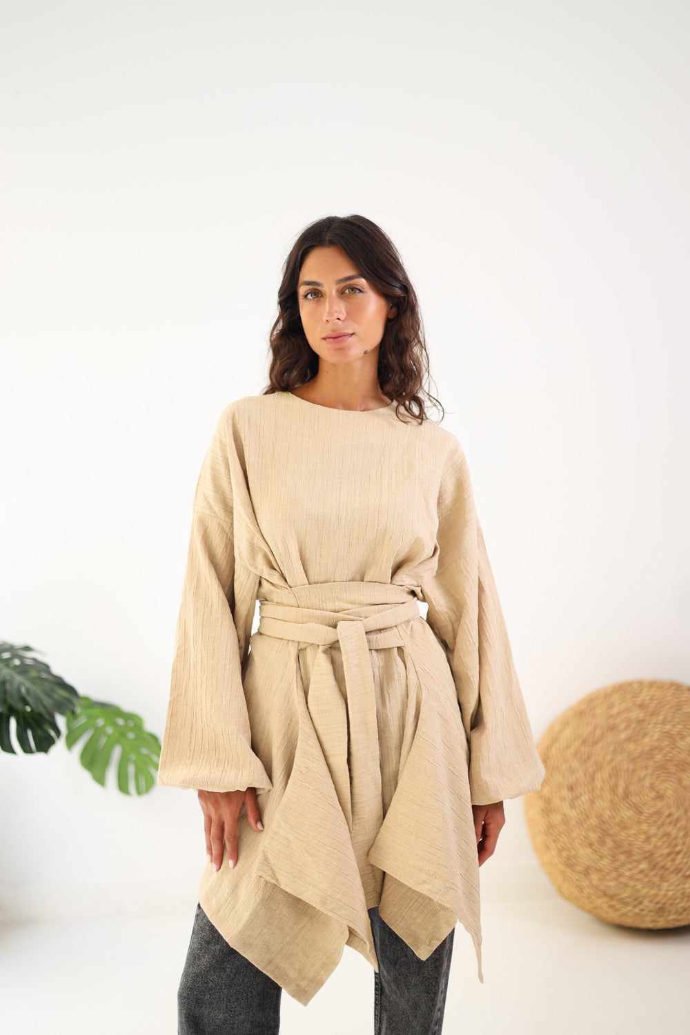 Wrapped Crinkle TOP