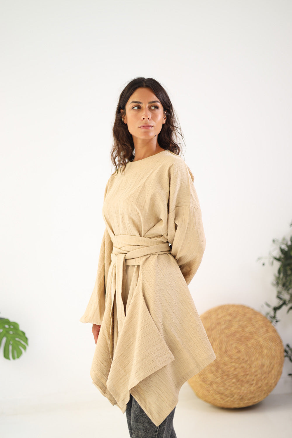 Wrapped Crinkle TOP