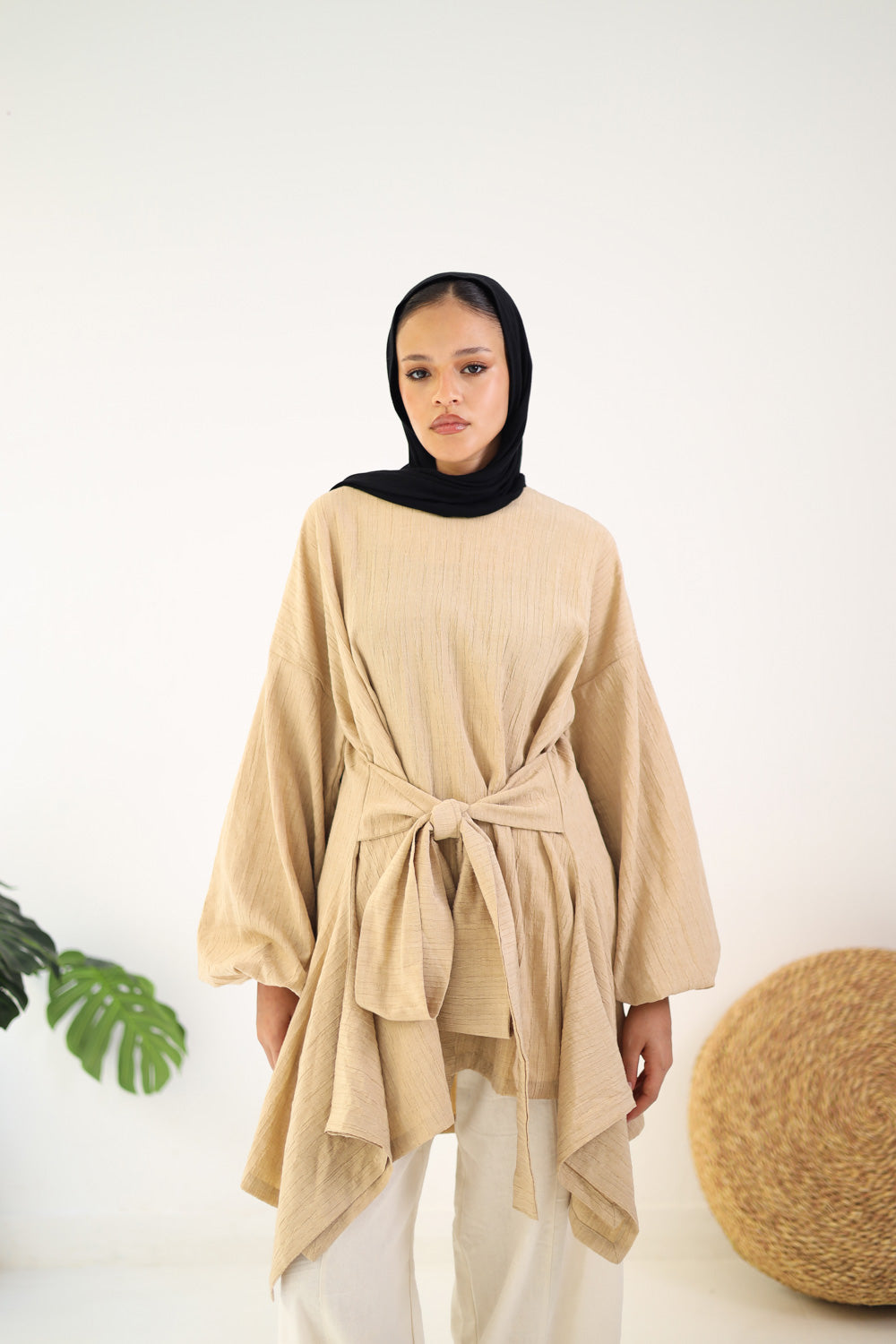 Wrapped Crinkle TOP