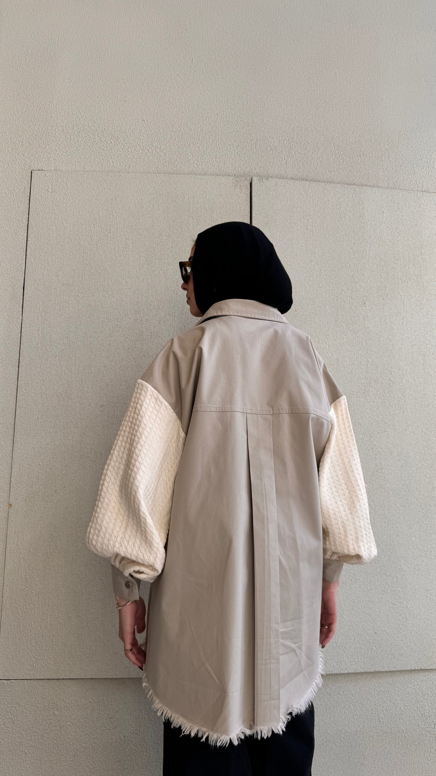 Summer Trico Sleeves - Greish