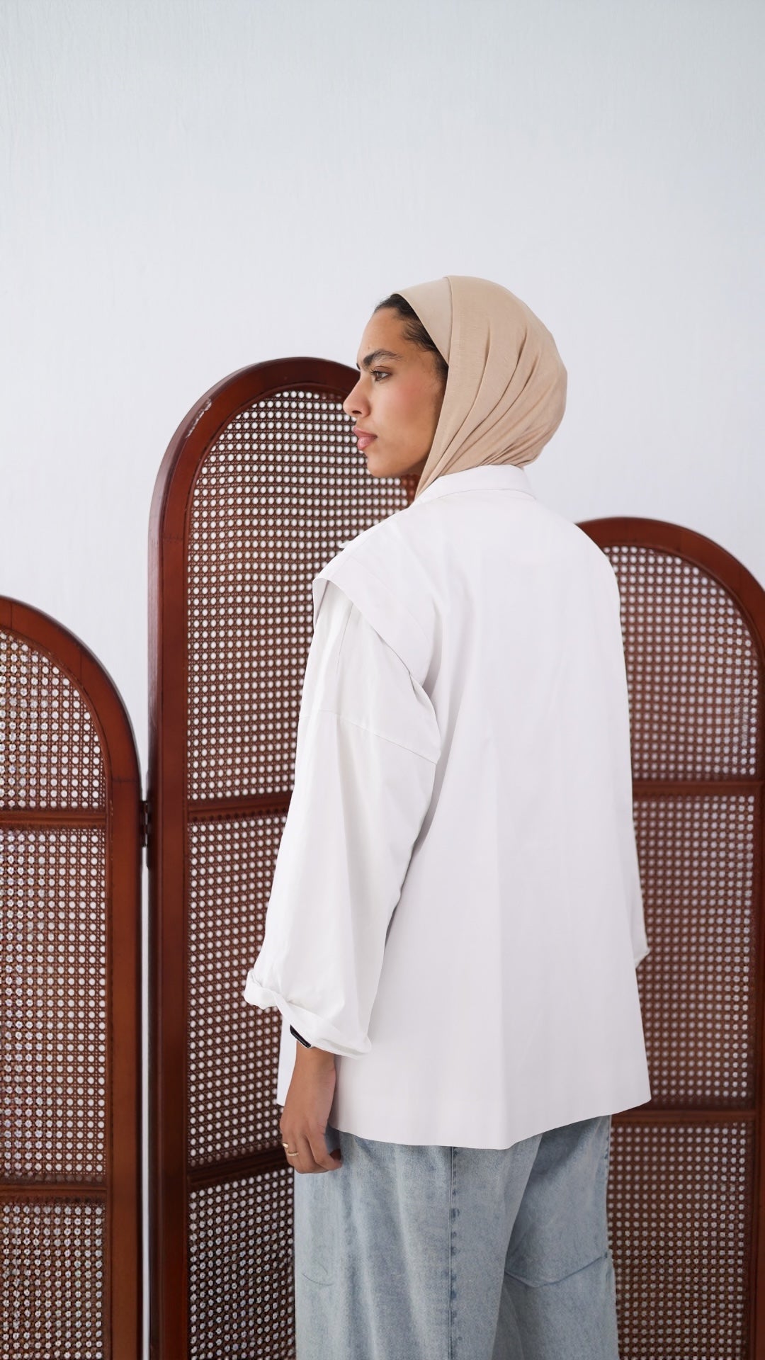 Pocket Vest - White