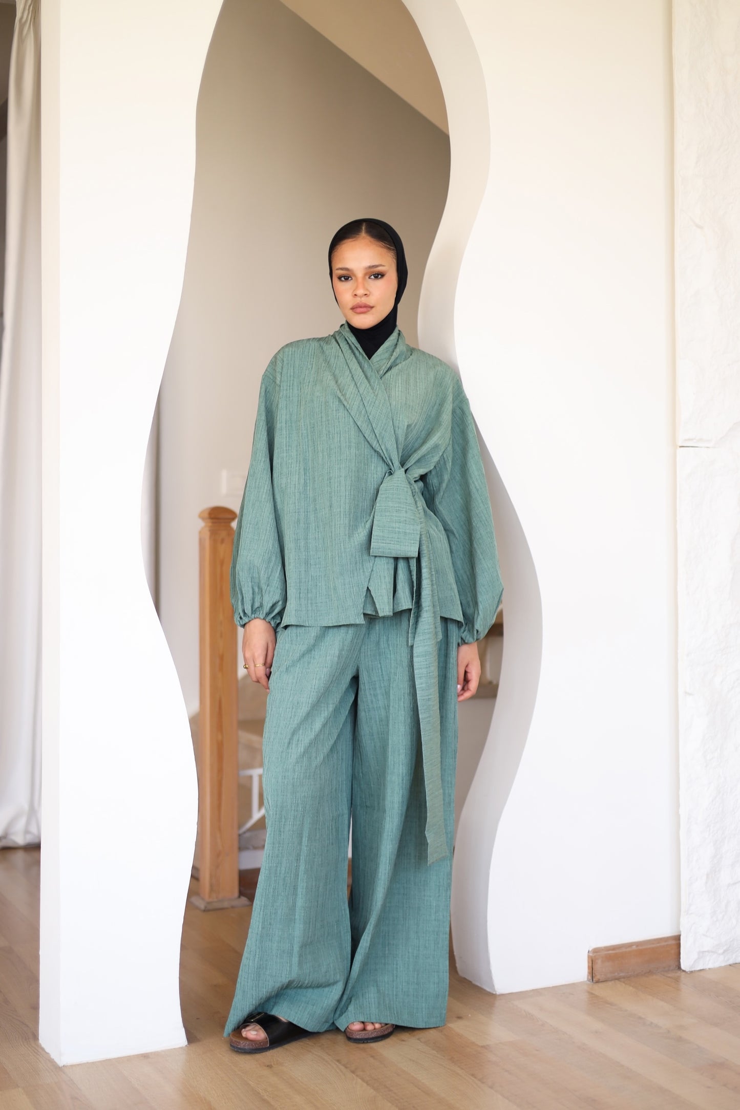 Crinkle Set - OLIVE