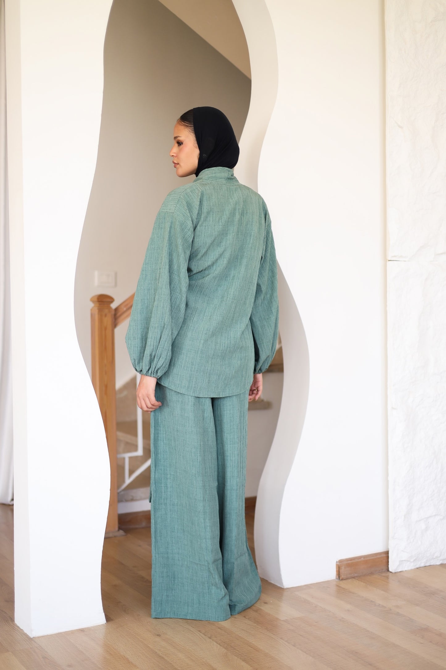 Crinkle Set - OLIVE