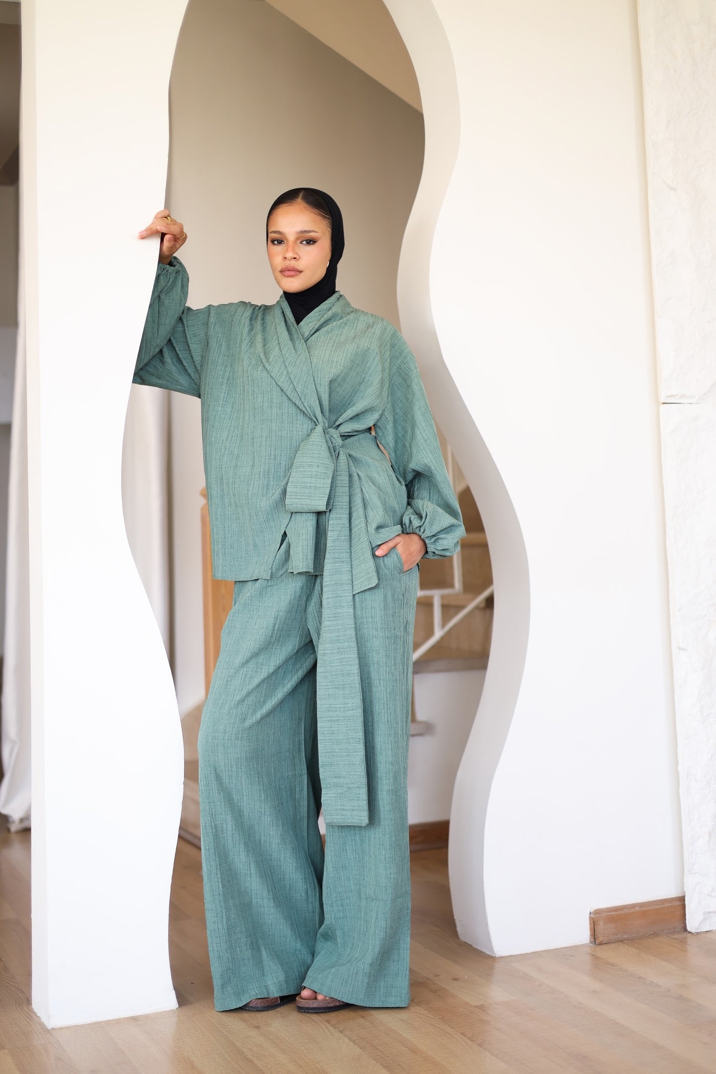 Crinkle Set - OLIVE