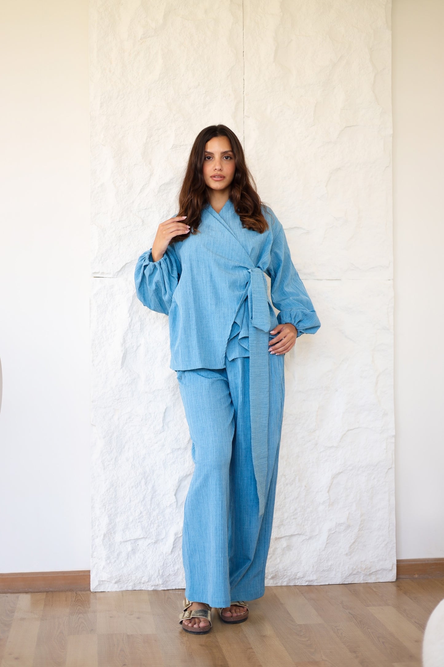 Crinkle Set - BABY BLUE