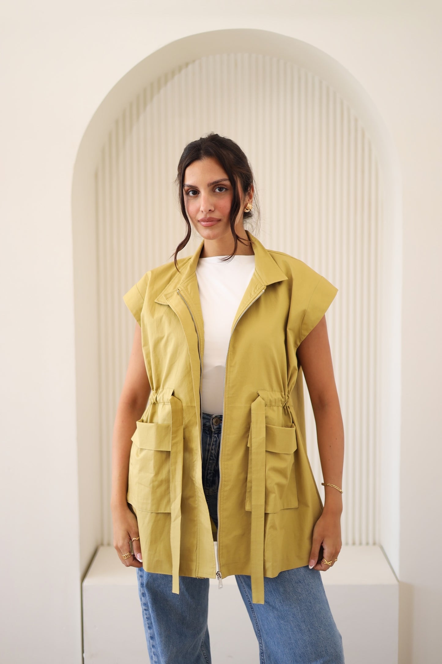 Pocket Vest - LIME