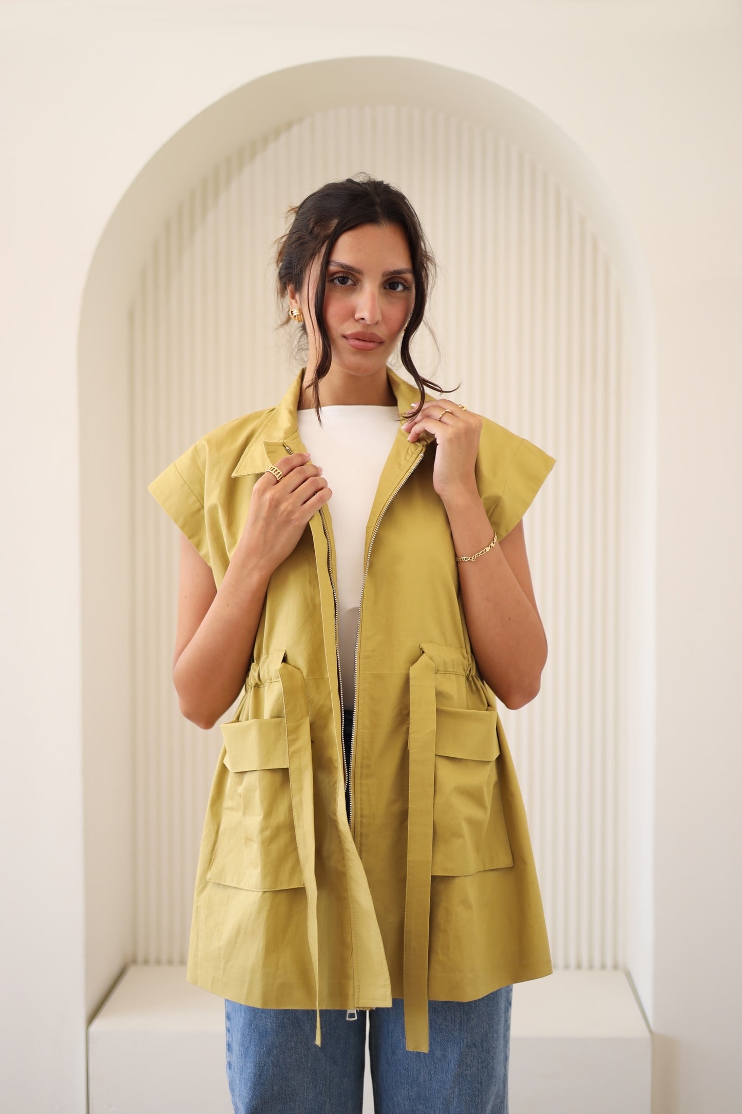Pocket Vest - LIME