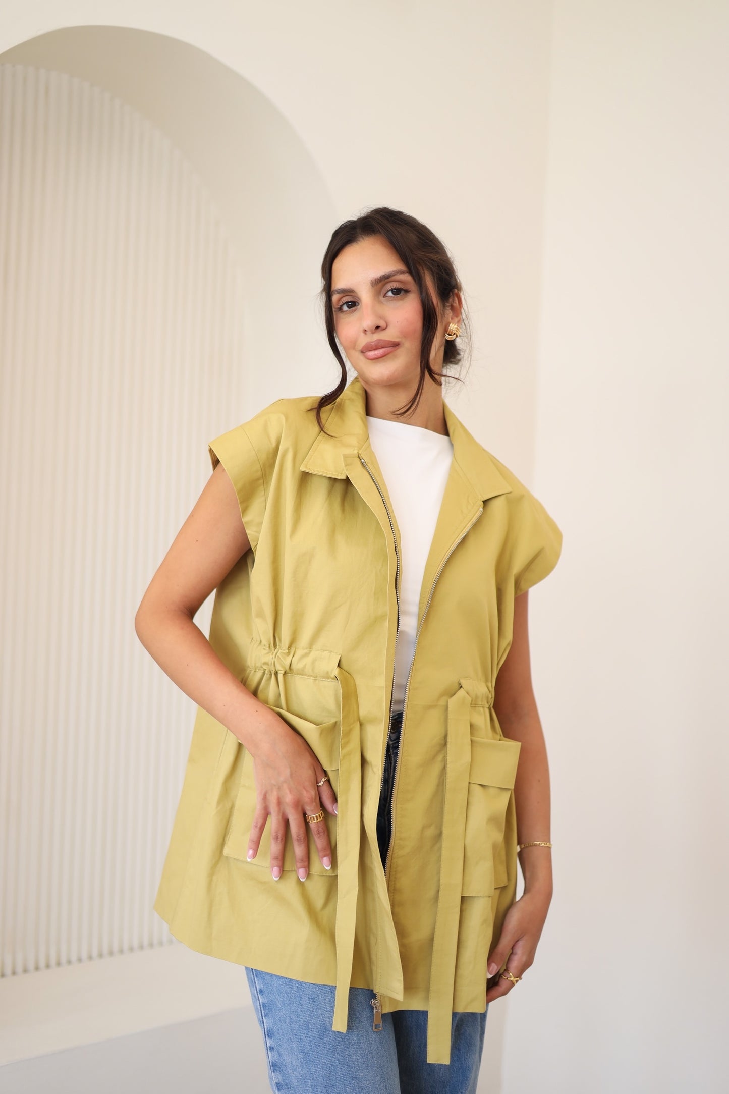 Pocket Vest - LIME