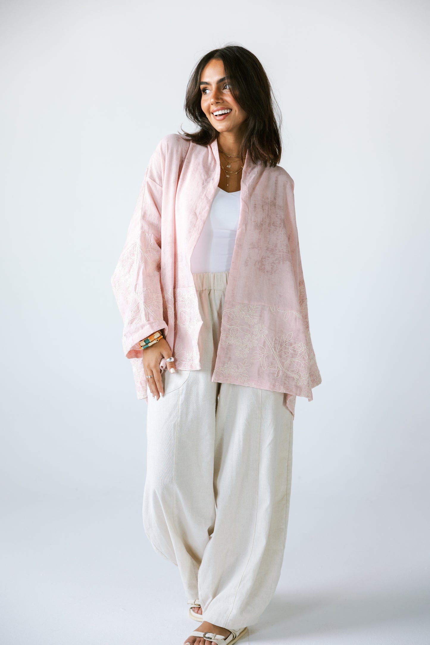 Boho Kimono - PINK