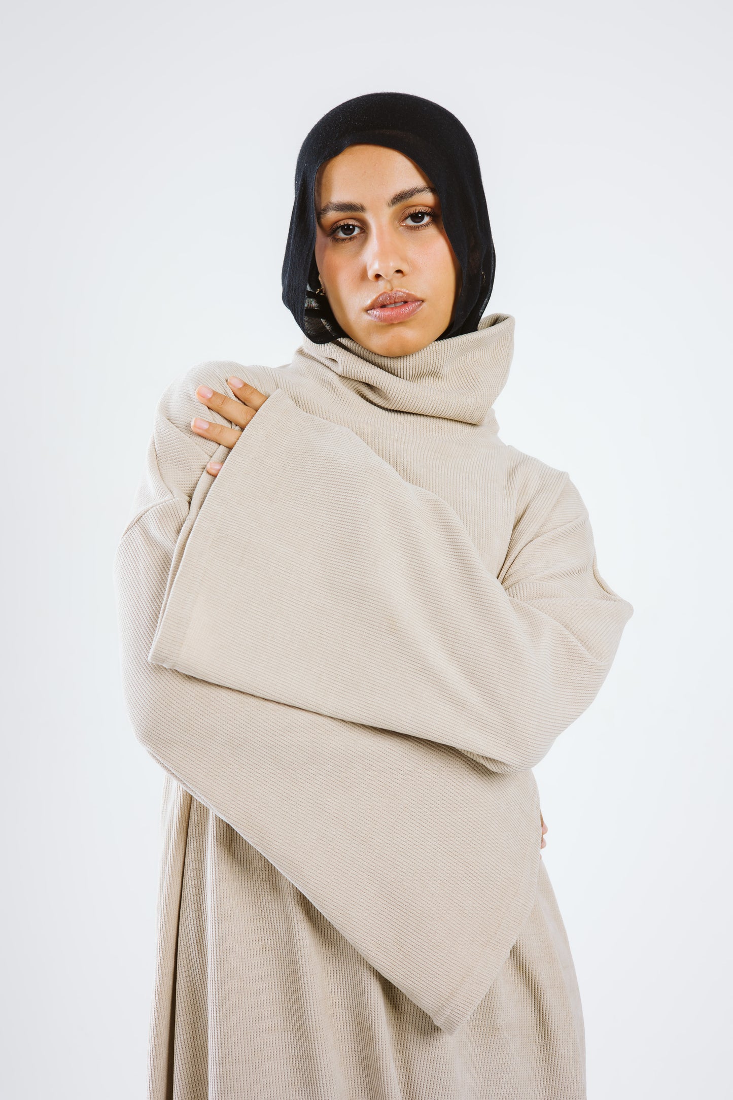 Shanyl Maxi Dress - BEIGE