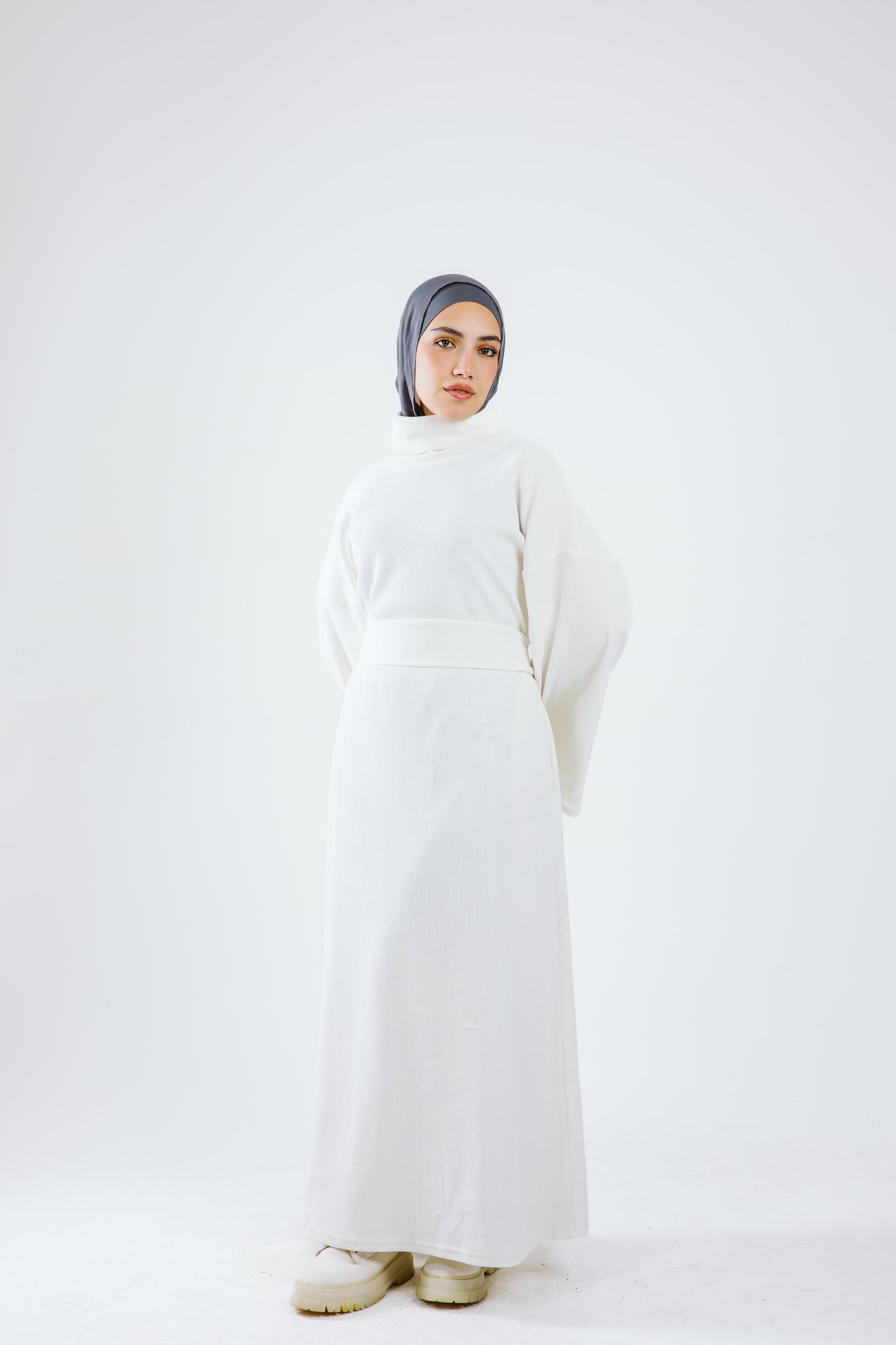 Shanyl Maxi Dress - WHITE