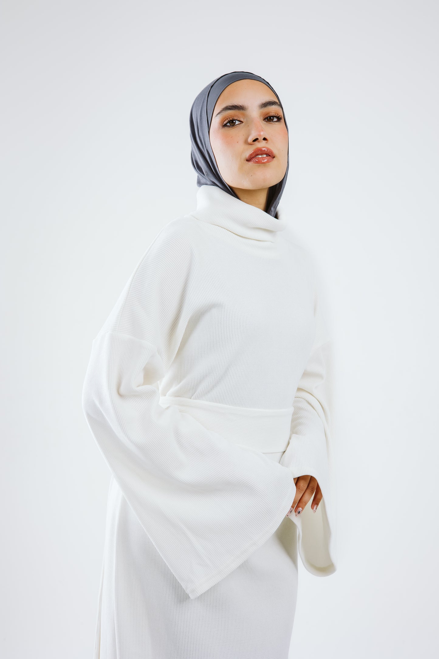 Shanyl Maxi Dress - WHITE