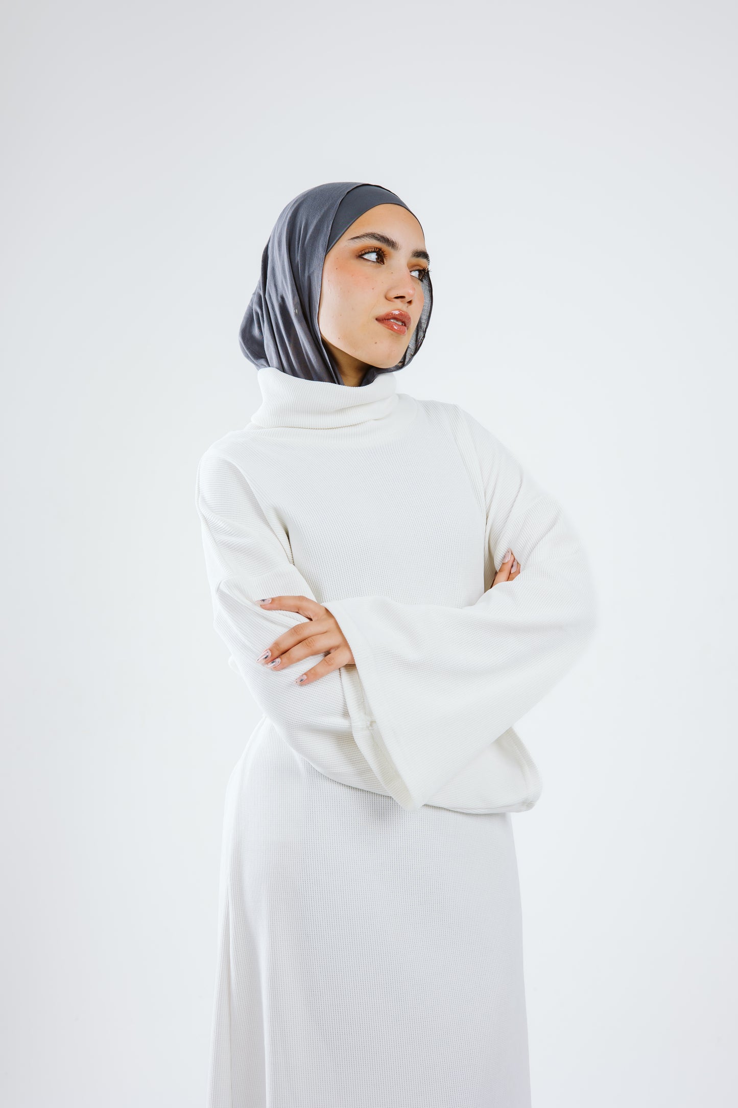 Shanyl Maxi Dress - WHITE