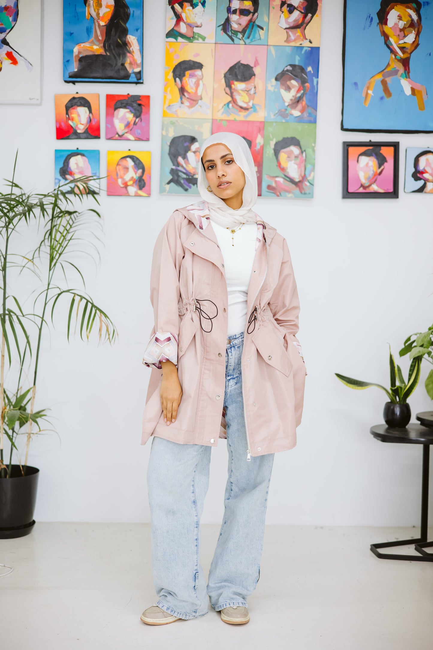 Waterproof Jacket - NUDE