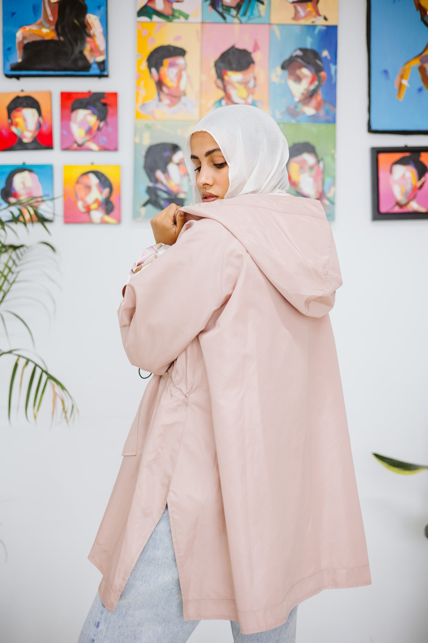 Waterproof Jacket - NUDE