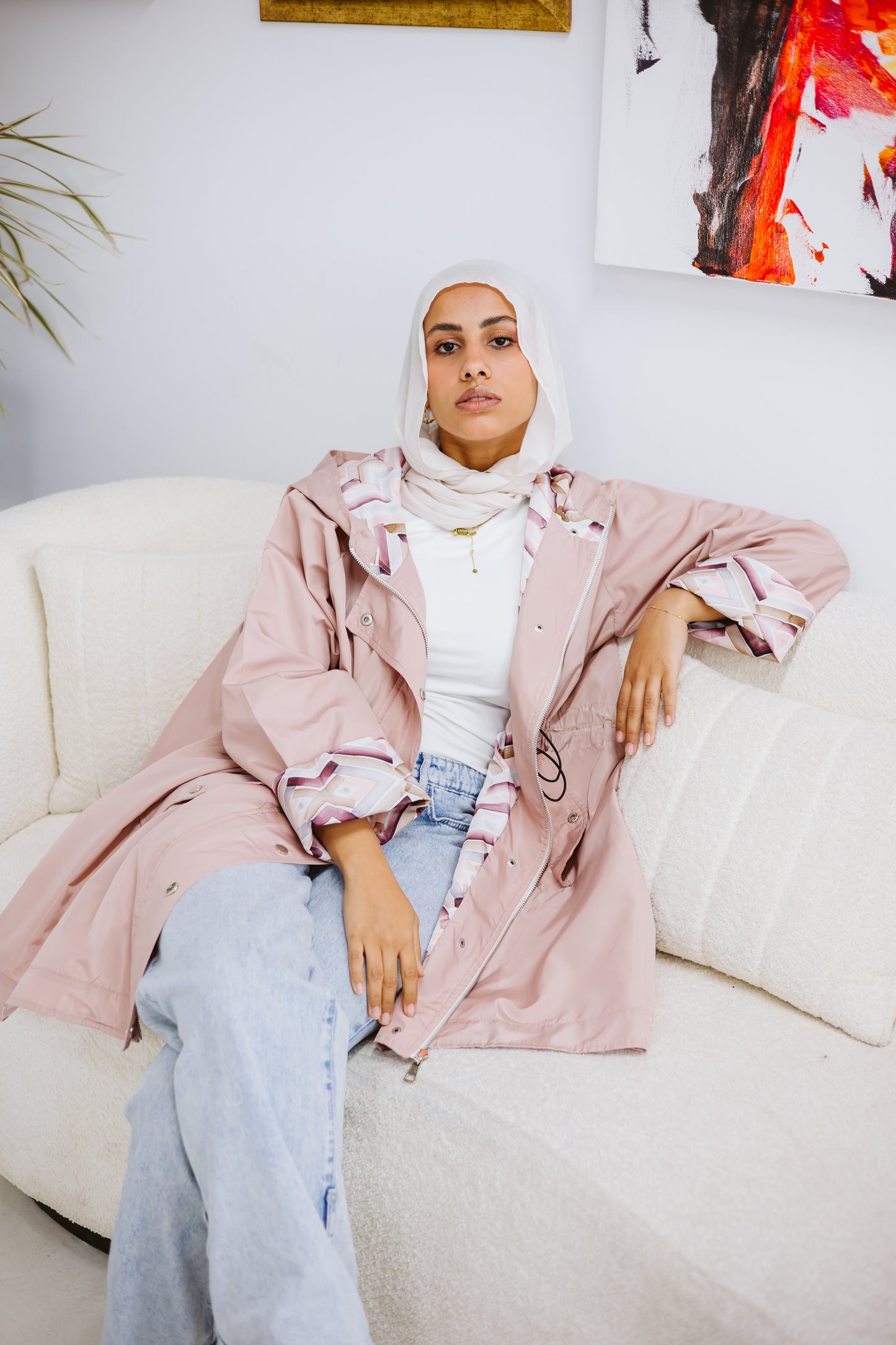 Waterproof Jacket - NUDE