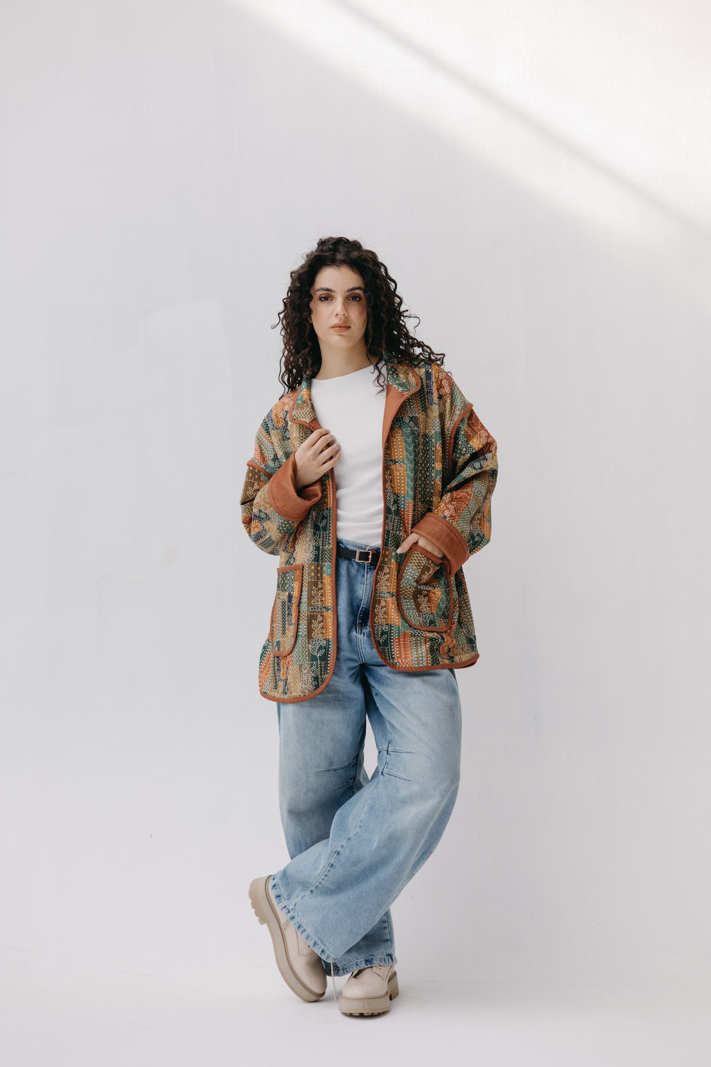 Printed Lined Jacket - Havan