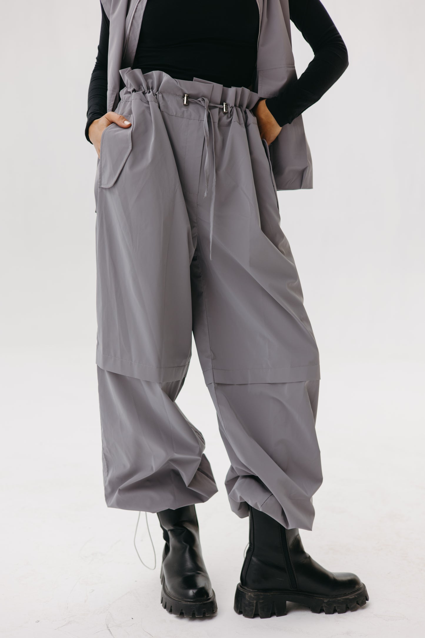 Parachut Pants - Dark Grey