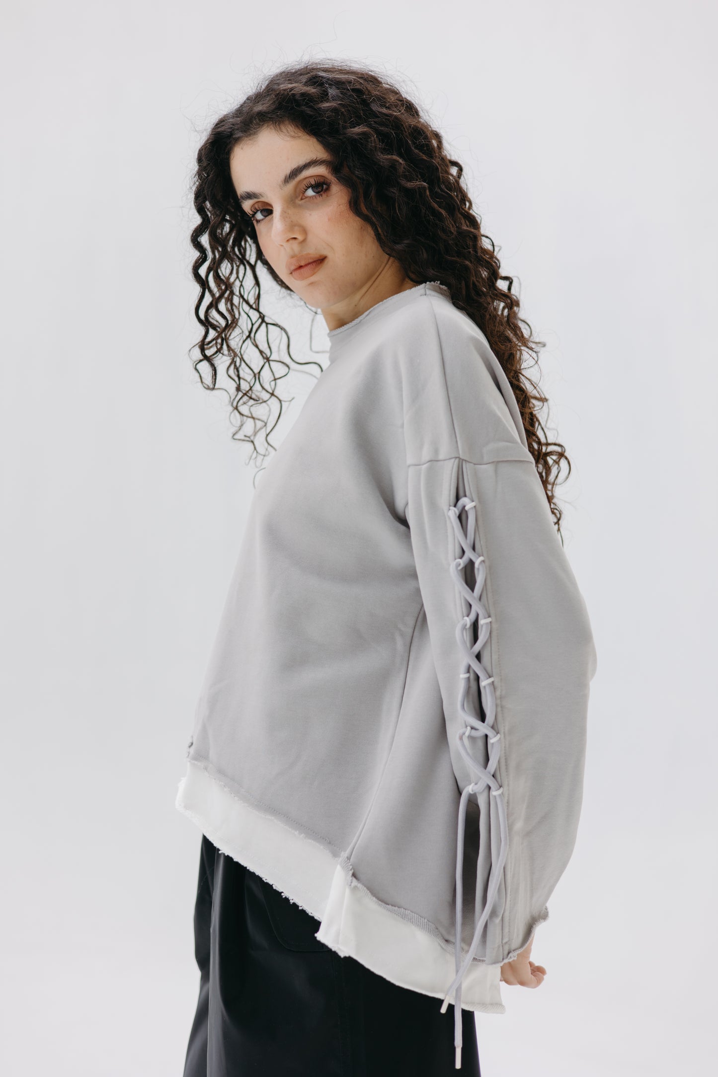 Rope Sweatshirt - Greige