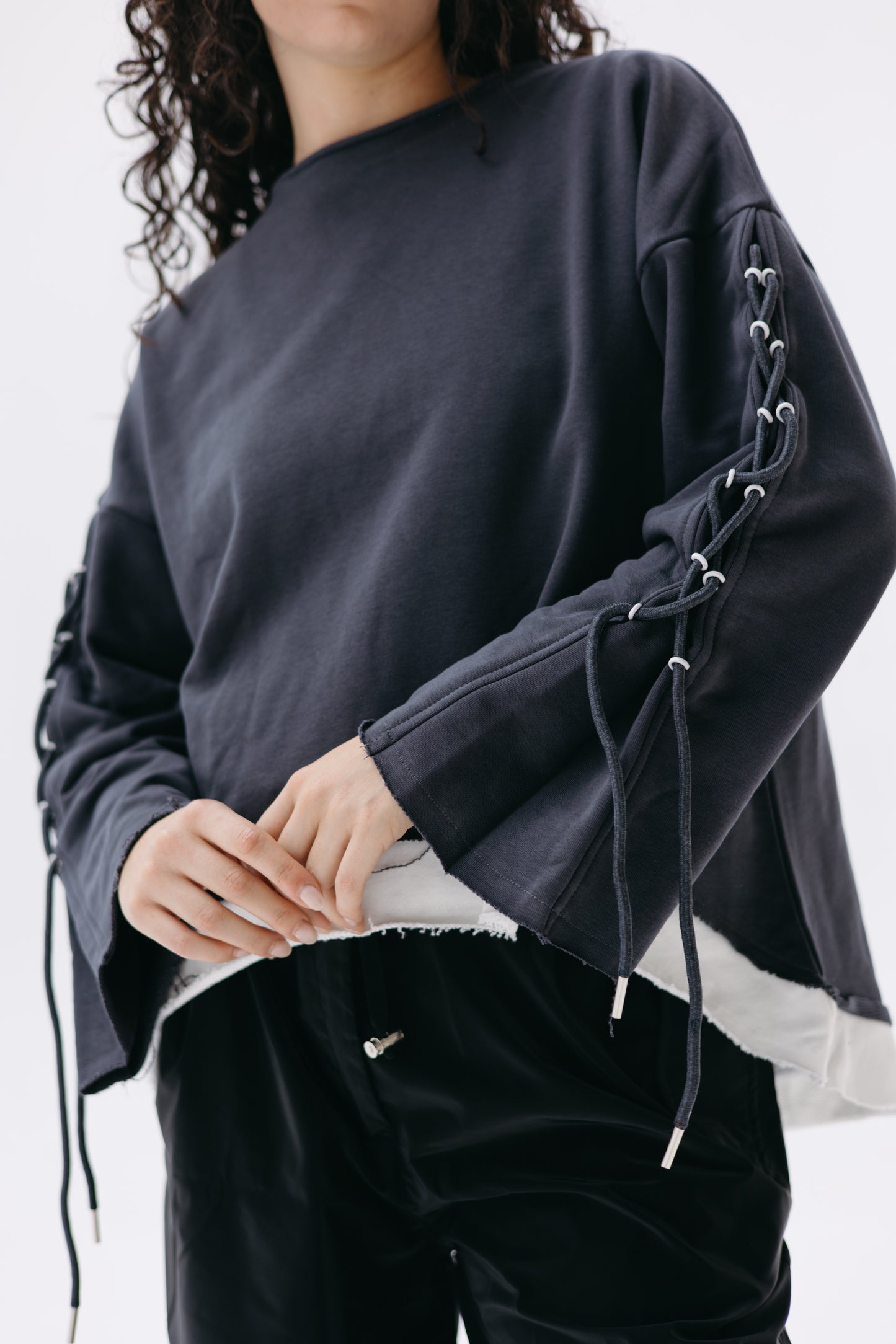Rope Sweatshirt - Dark Grey