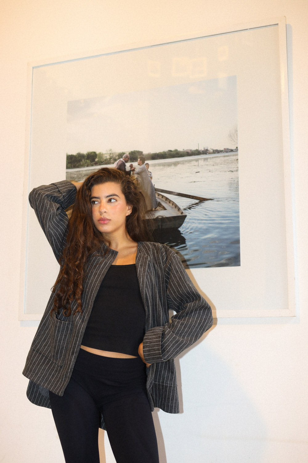 Pocket Lined Jacket - BLACK