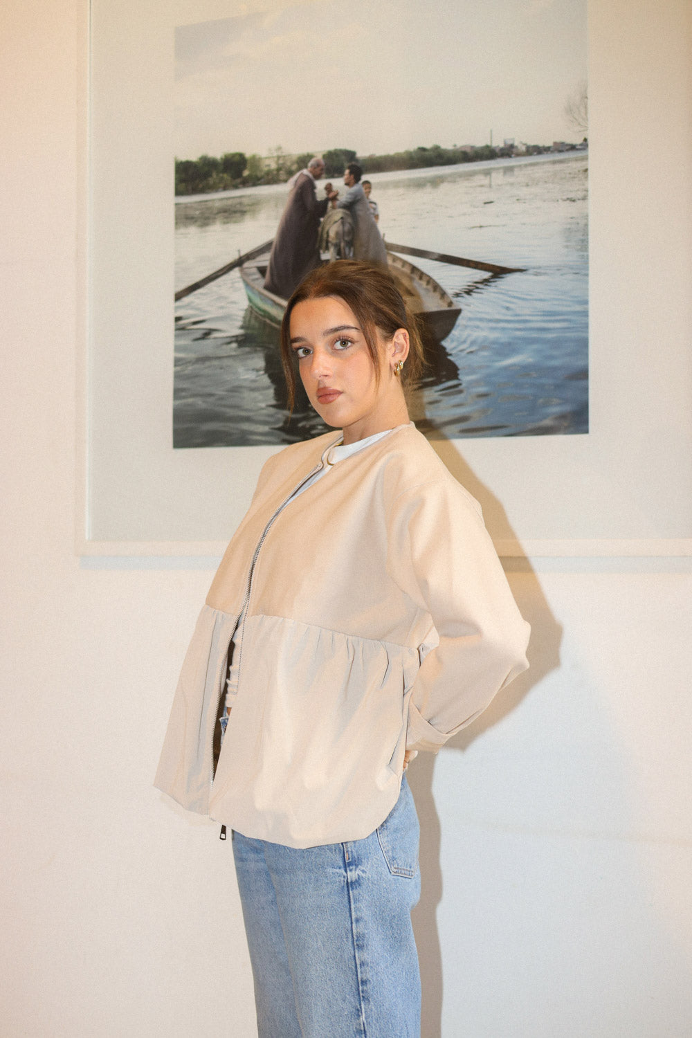 High End Gookh Jacket - Beige