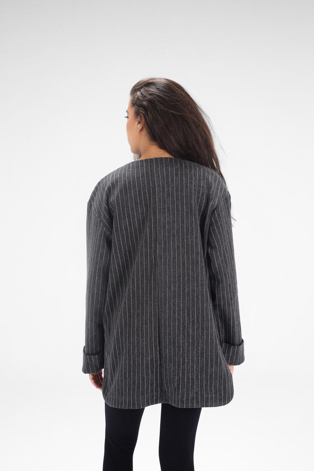 Pocket Lined Jacket - BLACK