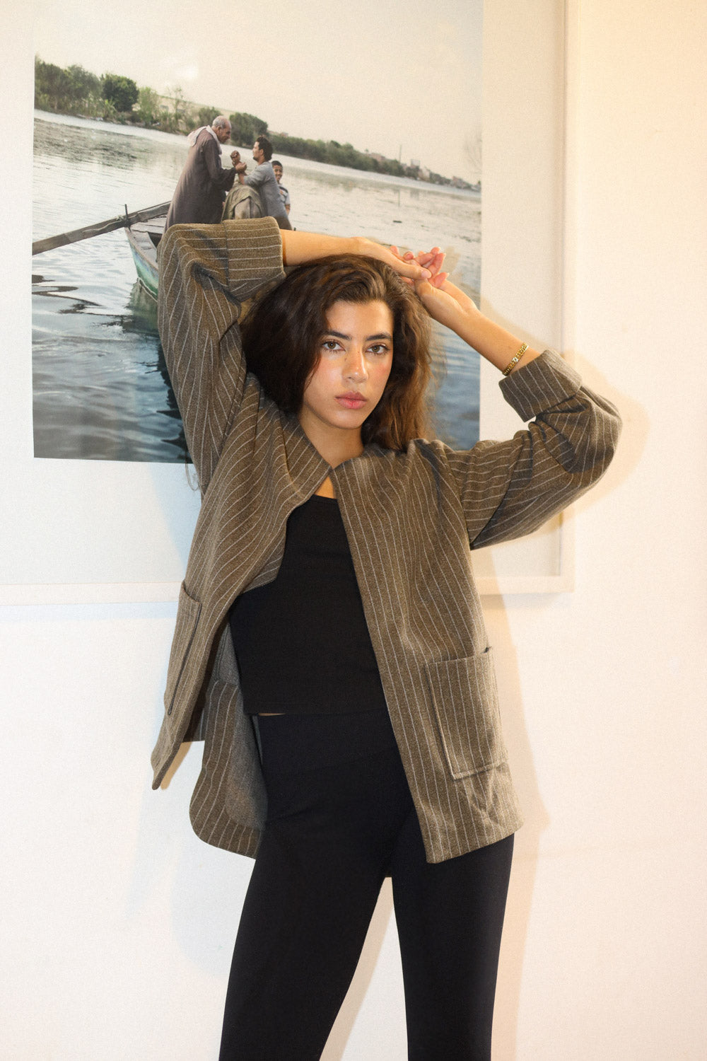 Pocket Lined Jacket - DARK OLIVE