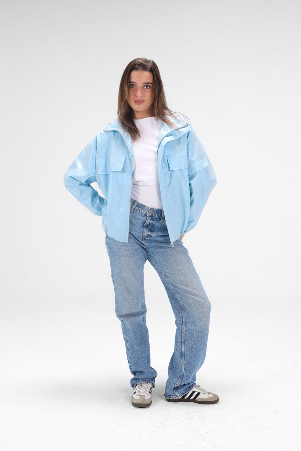 Waterproof Jacket - Babyblue