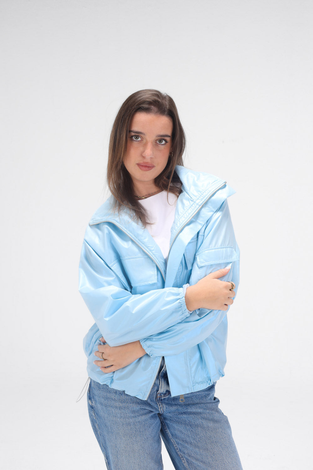 Waterproof Jacket - Babyblue