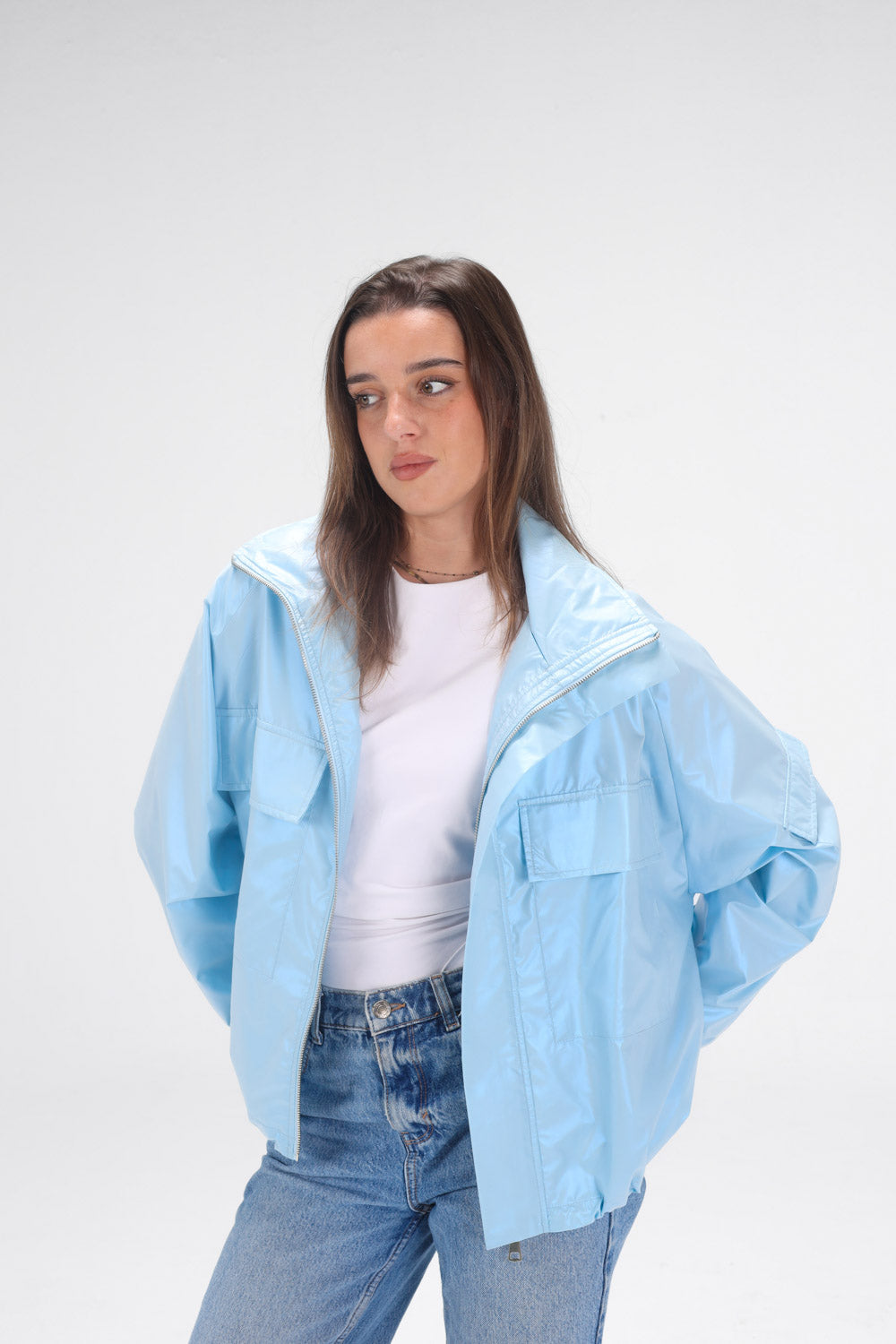 Waterproof Jacket - Babyblue