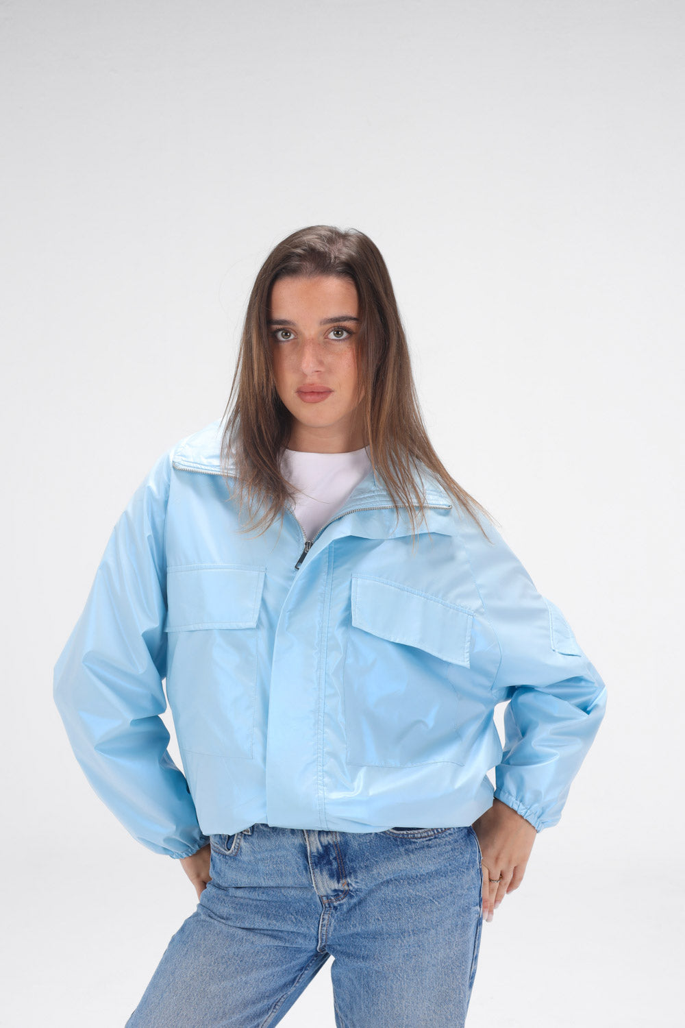 Waterproof Jacket - Babyblue