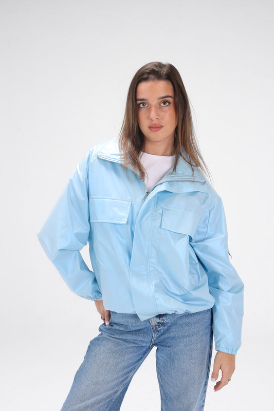 Waterproof Jacket - Babyblue