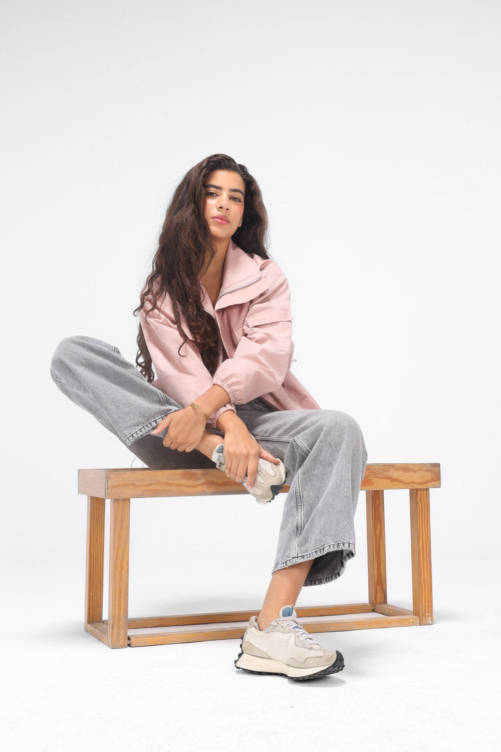 Waterproof Jacket - Nude