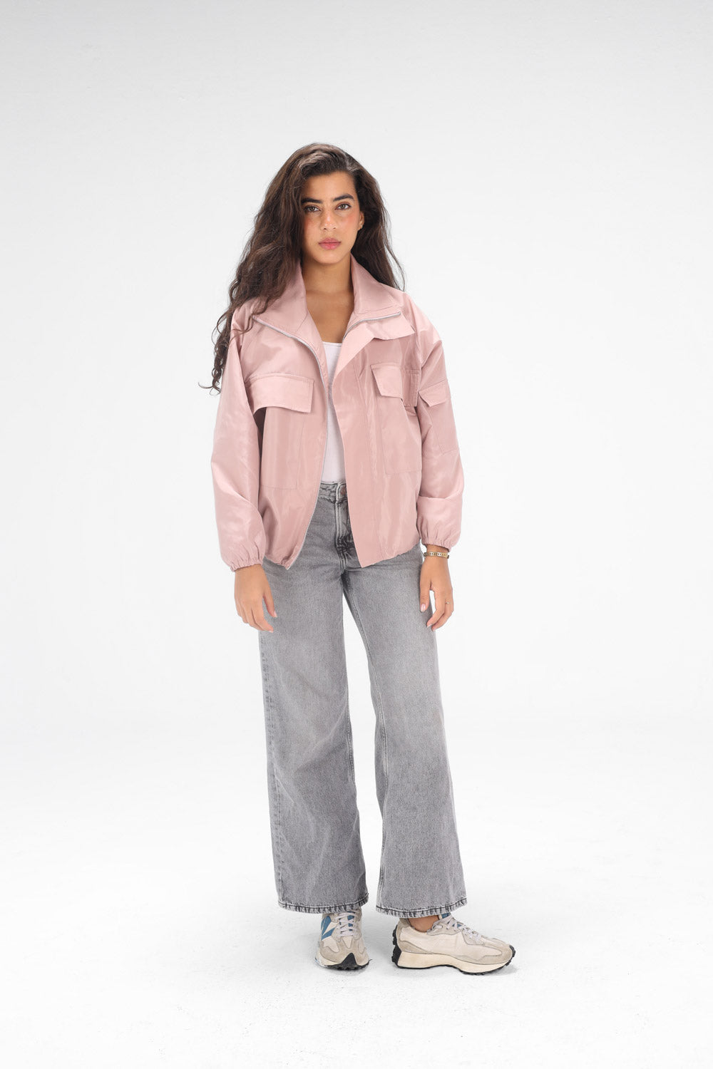 Waterproof Jacket - Nude