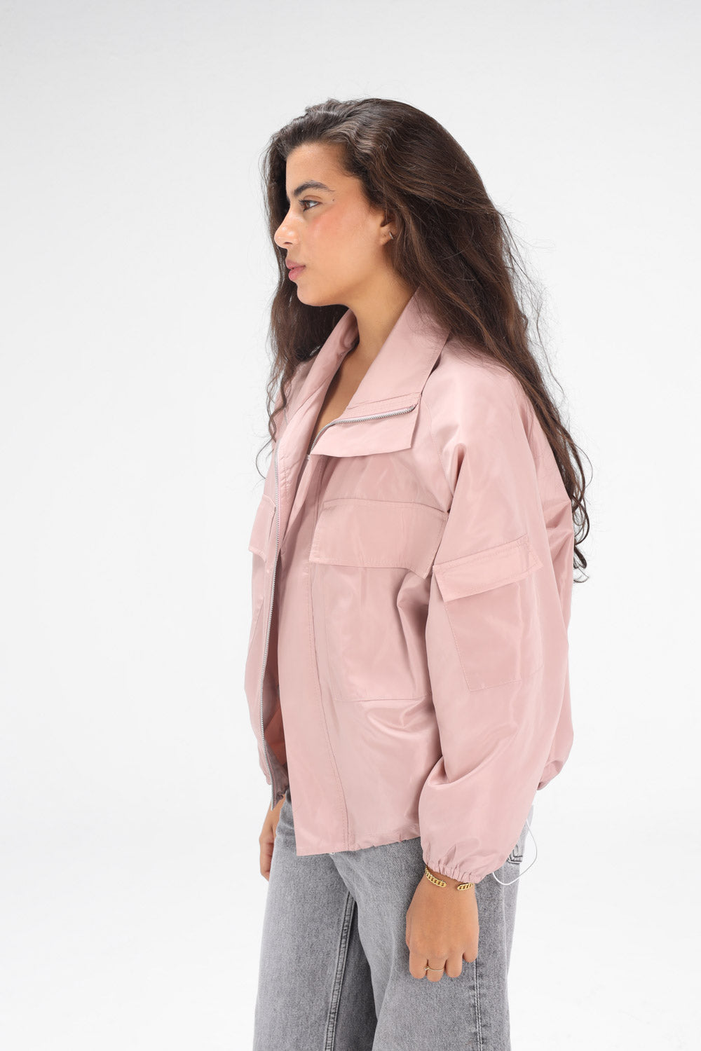 Waterproof Jacket - Nude