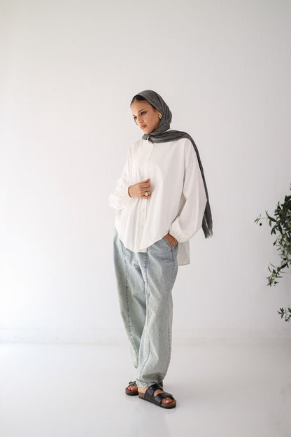 Ballon Basic Shirt - Offwhite