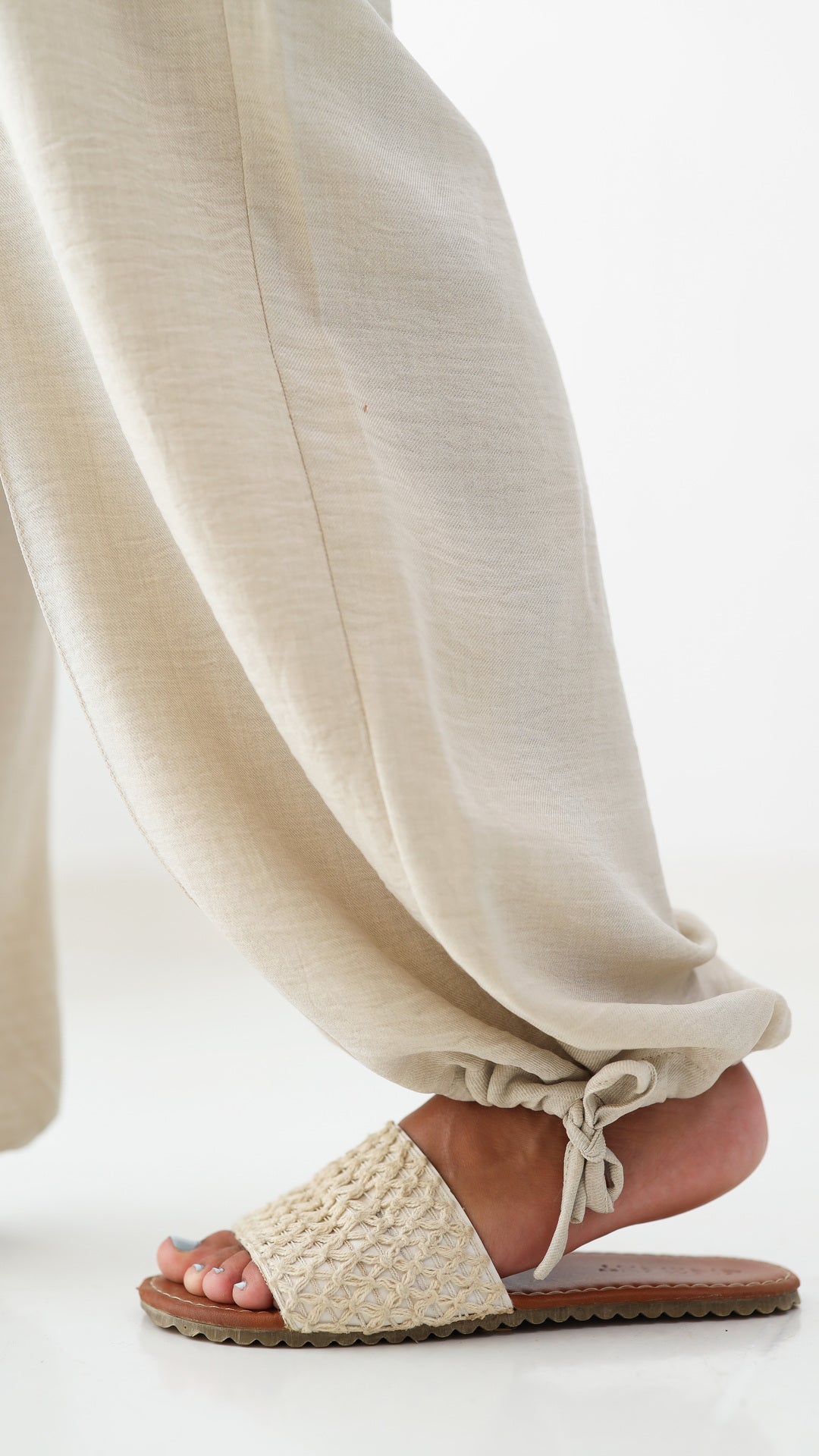 Linen Pants - beige