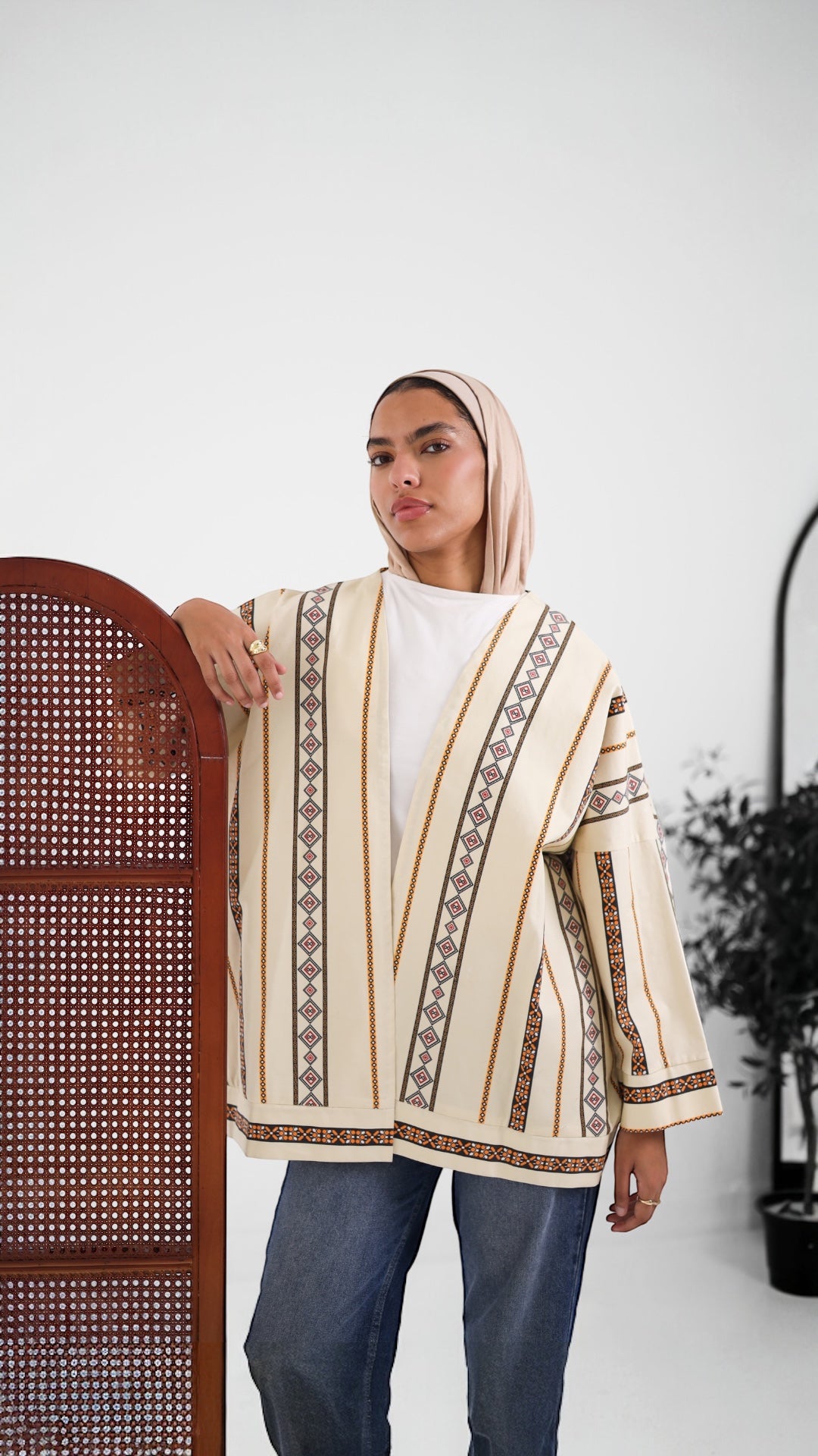 Printed Cotton Kimono