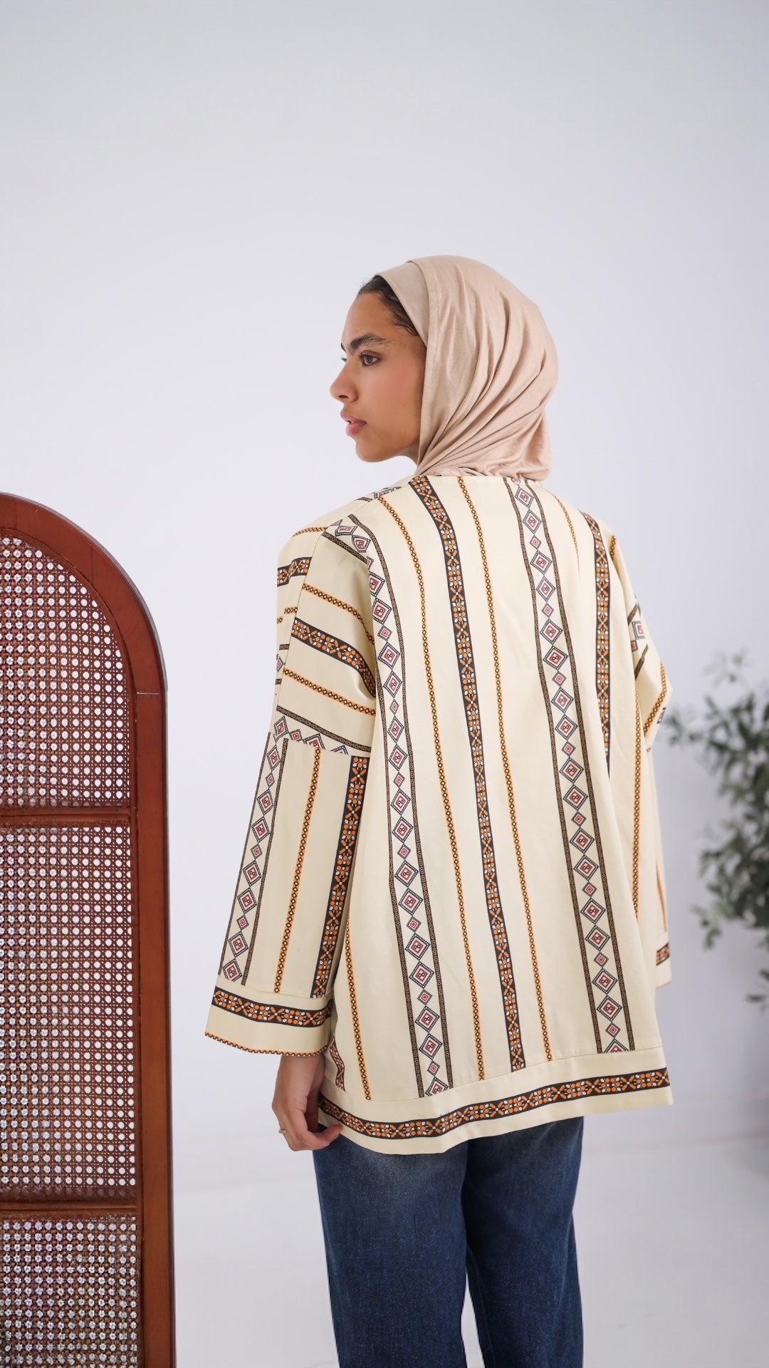 Printed Cotton Kimono