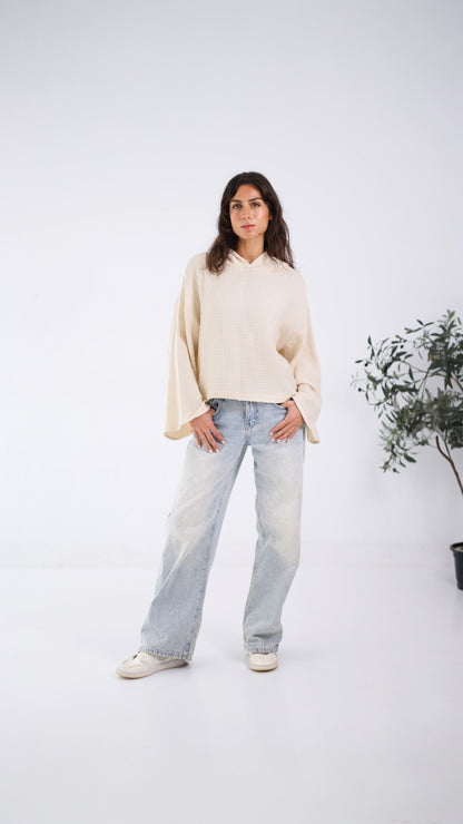 Summer Kint Cropped Top