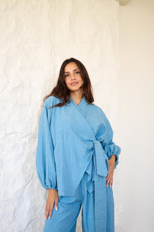 Crinkle Set - BABY BLUE
