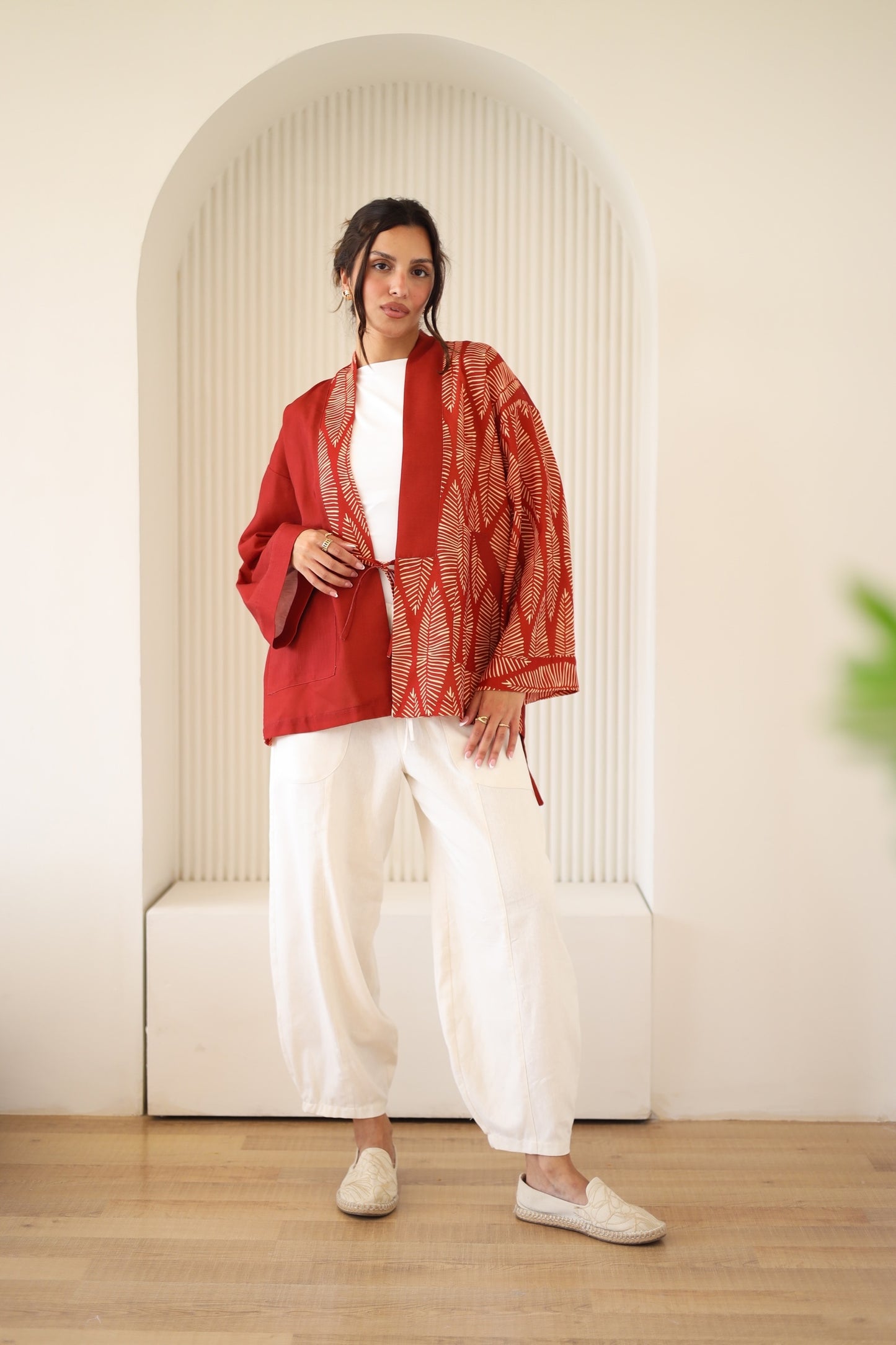 Ballon Pocket Pants - Light Beige