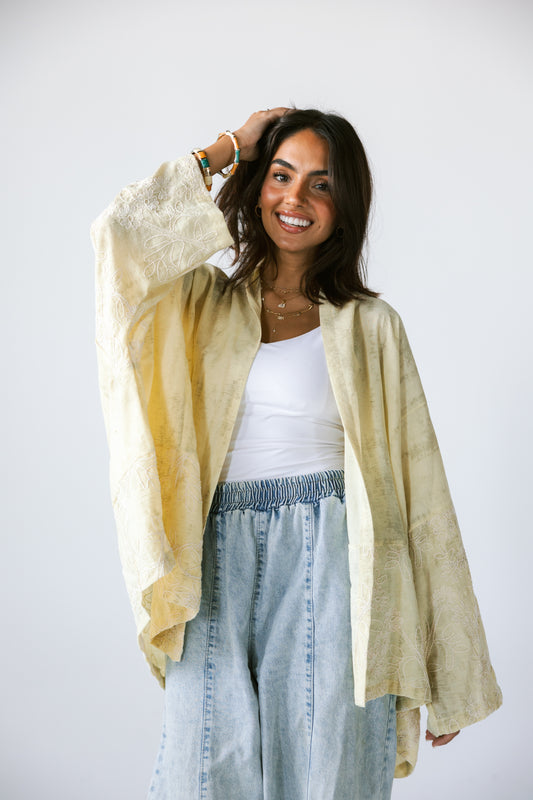 Boho Kimono - YELLOW