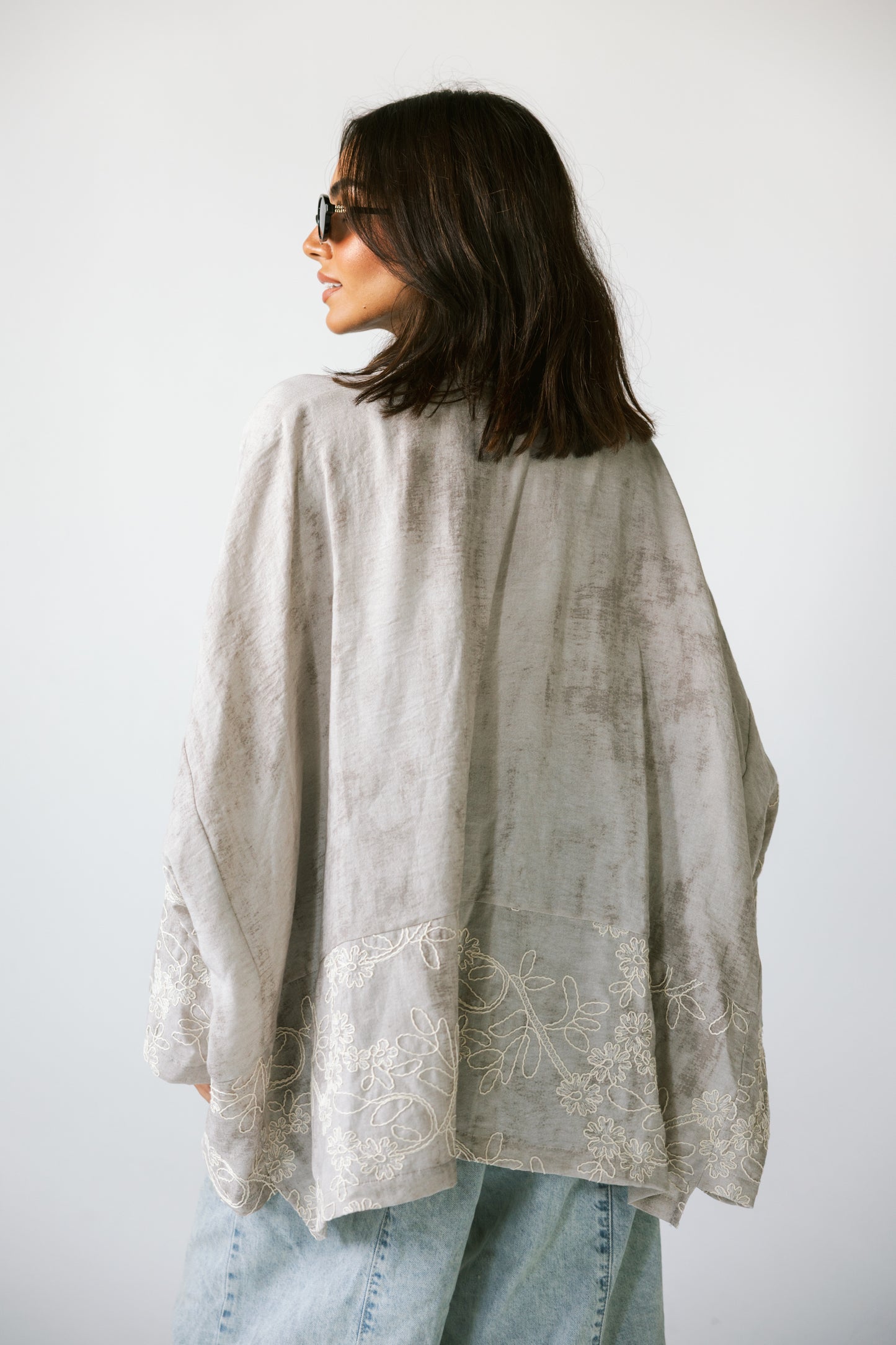 Boho Kimono - GREIGE