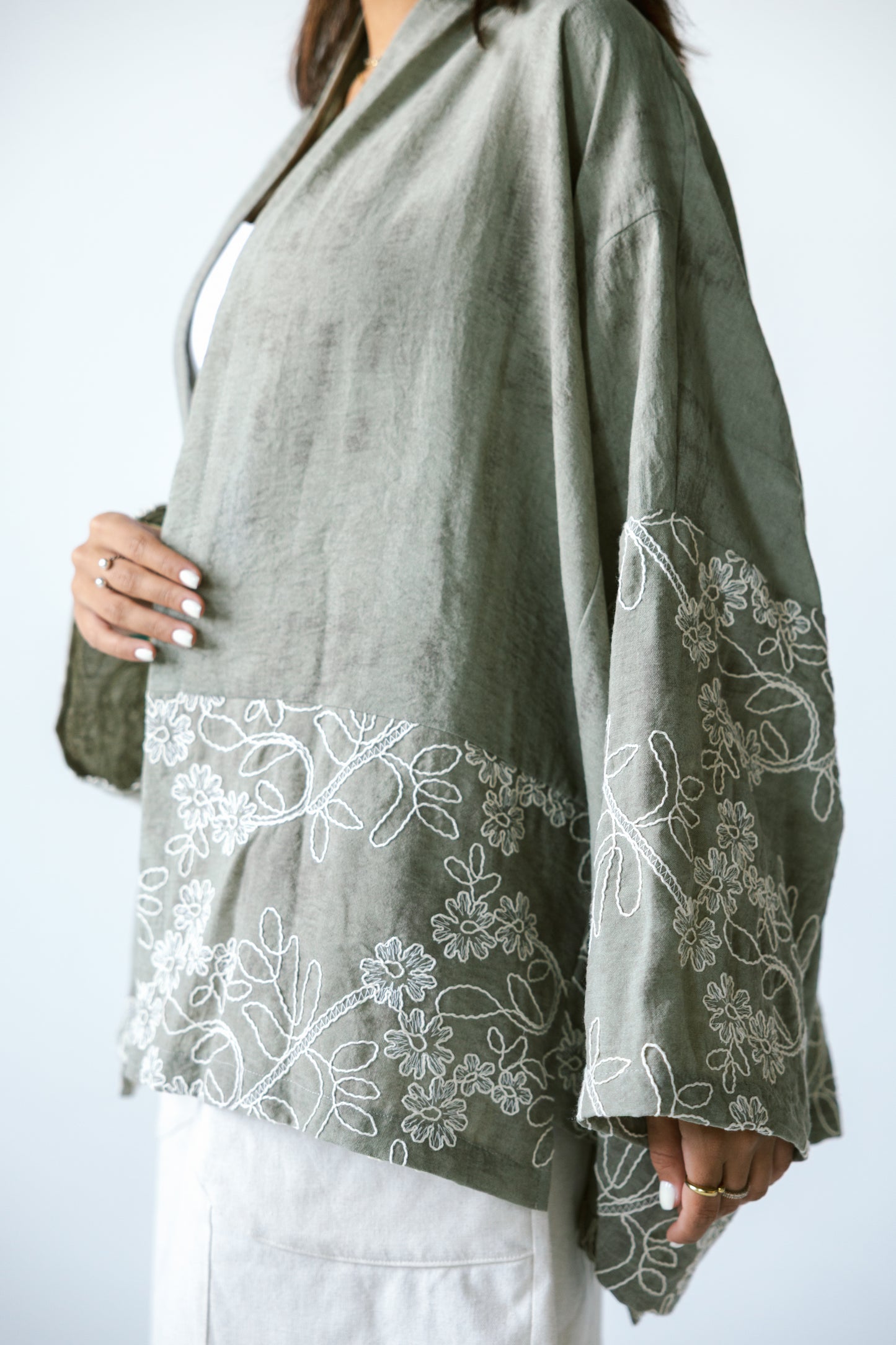 Boho Kimono - OLIVE