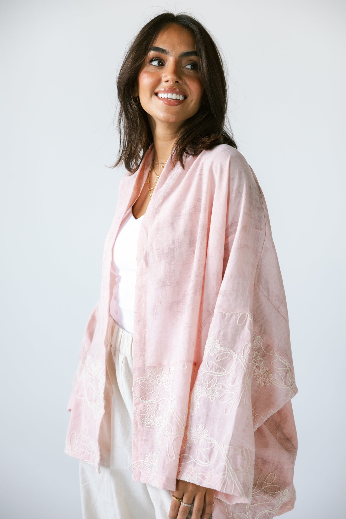 Boho Kimono - PINK