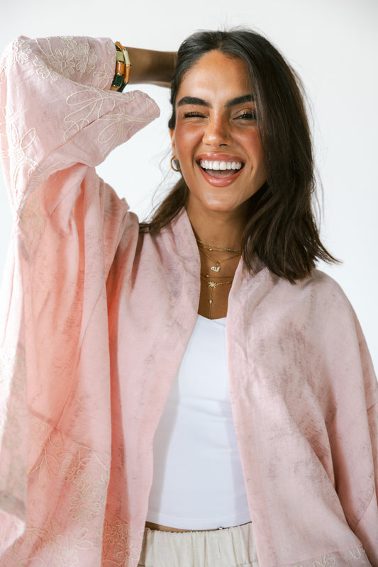 Boho Kimono - PINK